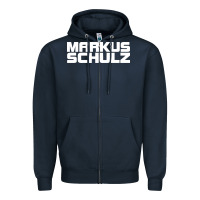Navy markus schulz Zipper Hoodie - artisFamous