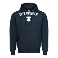 Navy clearwooder Zipper Hoodie - artisFamous