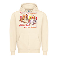 Sandshell wrong side of the river Zipper Hoodie - artisFamous