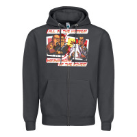 Smoke wrong side of the river Zipper Hoodie - artisFamous