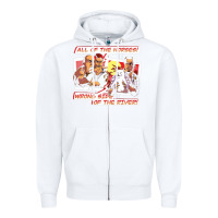 White wrong side of the river Zipper Hoodie - artisFamous