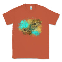 Copper turquoise leopard patch Classic Tee - Jasminsmagicworld