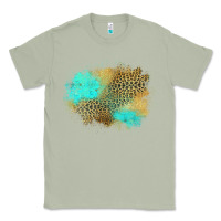 Matcha turquoise leopard patch Classic Tee - Jasminsmagicworld