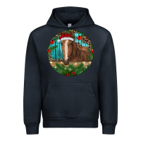 Brown Horse Christmas Urban Hoodie | Teevron