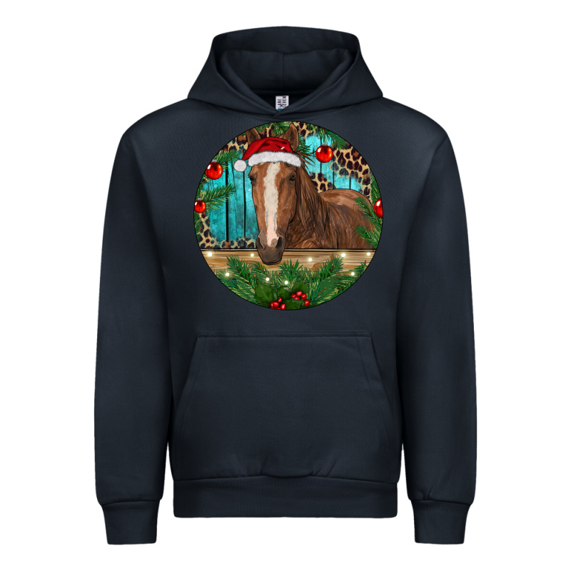 Brown Horse Christmas Urban Hoodie by RanaPortraitStore | Teevron