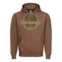 Chestnut parks & rex Zipper Hoodie - artisFamous