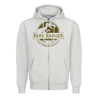 Dove Grey parks & rex Zipper Hoodie - artisFamous
