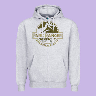 Parks & Rex Zipper Hoodie Designed By Artisfamous