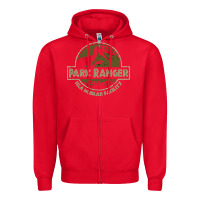 Red parks & rex Zipper Hoodie - artisFamous