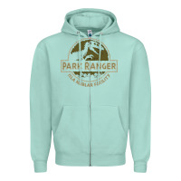 Seafoam parks & rex Zipper Hoodie - artisFamous