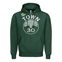 Sports Green golden state the town Zipper Hoodie - artisFamous