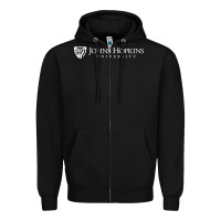 Black johns hopkins Zipper Hoodie - artisFamous