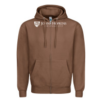 Chestnut johns hopkins Zipper Hoodie - artisFamous