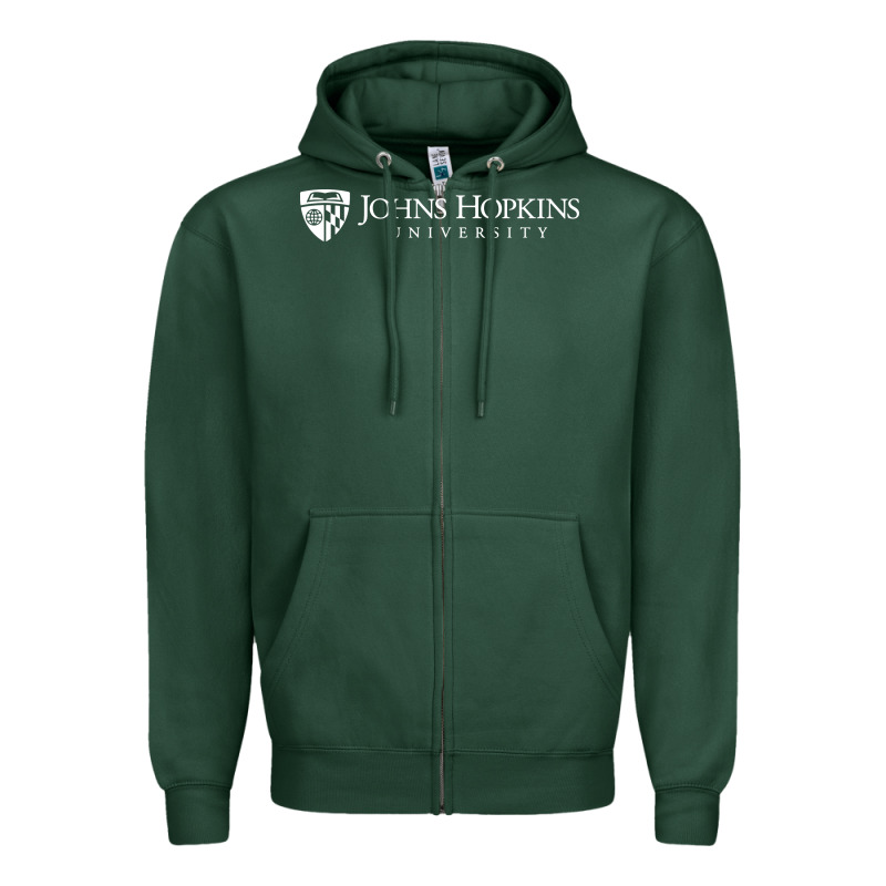 Johns Hopkins Zipper Hoodie by artisFamous | Teevron