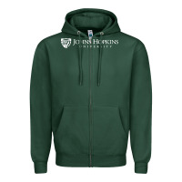Sports Green johns hopkins Zipper Hoodie - artisFamous