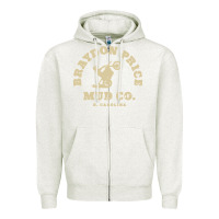 Oatmeal Heather braydon price motorbike mud   t shirt Zipper Hoodie - artisFamous