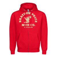 Red braydon price motorbike mud   t shirt Zipper Hoodie - artisFamous