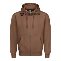 Chestnut johns hopkins Zipper Hoodie - artisFamous