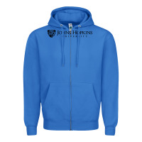 True Royal johns hopkins Zipper Hoodie - artisFamous