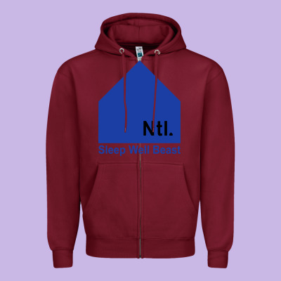 The National Party Zipper Hoodie Designed By Artisfamous