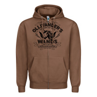 Chestnut ollivanders wands Zipper Hoodie - artisFamous