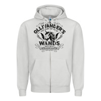 Dove Grey ollivanders wands Zipper Hoodie - artisFamous