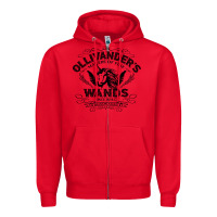Red ollivanders wands Zipper Hoodie - artisFamous