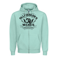 Seafoam ollivanders wands Zipper Hoodie - artisFamous