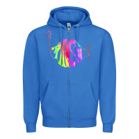 True Royal p hish Zipper Hoodie - artisFamous