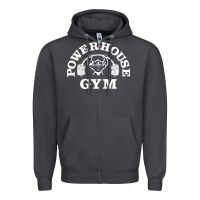 Smoke power house gym fitness Zipper Hoodie - artisFamous