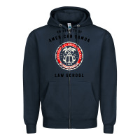 Navy samoa law school Zipper Hoodie - artisFamous