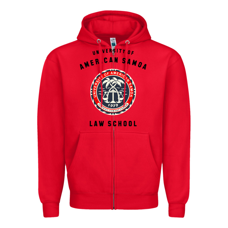 Samoa Law School Zipper Hoodie by artisFamous | Teevron