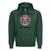 Sports Green samoa law school Zipper Hoodie - artisFamous