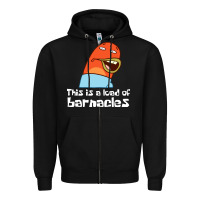 Black this is a load of barnacles Zipper Hoodie - artisFamous
