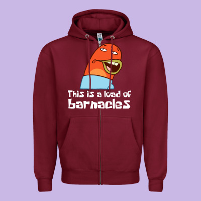 This Is A Load Of Barnacles Zipper Hoodie Designed By Artisfamous