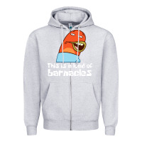 Heather Grey this is a load of barnacles Zipper Hoodie - artisFamous