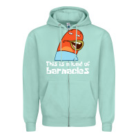 Seafoam this is a load of barnacles Zipper Hoodie - artisFamous