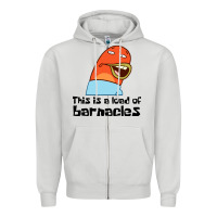 Dove Grey this is a load of barnacles Zipper Hoodie - artisFamous
