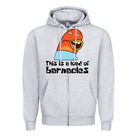 Heather Grey this is a load of barnacles Zipper Hoodie - artisFamous