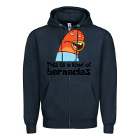 Navy this is a load of barnacles Zipper Hoodie - artisFamous