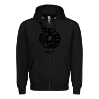 Black bob omb Zipper Hoodie - artisFamous
