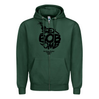 Sports Green bob omb Zipper Hoodie - artisFamous