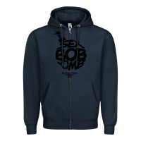 Navy bob omb Zipper Hoodie - artisFamous