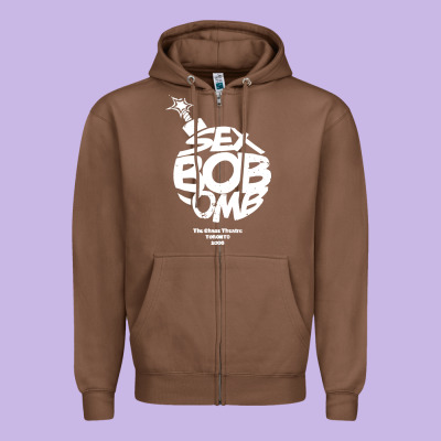 Bob Omb Zipper Hoodie Designed By Artisfamous
