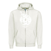 Oatmeal Heather bob omb Zipper Hoodie - artisFamous
