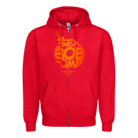 Red bob omb Zipper Hoodie - artisFamous