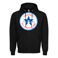 Black time lords chucks Zipper Hoodie - artisFamous