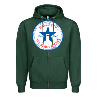 Sports Green time lords chucks Zipper Hoodie - artisFamous
