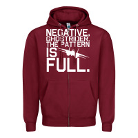 Burgundy top gun ghostrider Zipper Hoodie - artisFamous