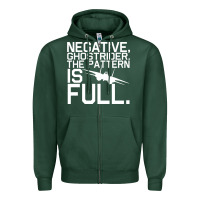 Sports Green top gun ghostrider Zipper Hoodie - artisFamous